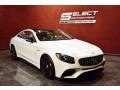 2019 designo Diamond White Metallic Mercedes-Benz S AMG 63 4Matic Coupe  photo #3