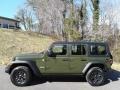 Sarge Green 2021 Jeep Wrangler Unlimited Sport 4x4 Exterior
