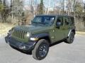 2021 Sarge Green Jeep Wrangler Unlimited Sport 4x4  photo #2