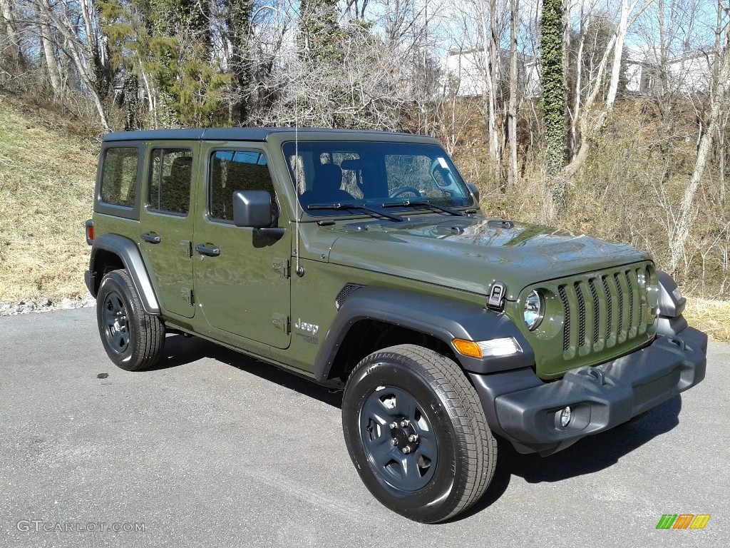2021 Jeep Wrangler Unlimited Sport 4x4 Exterior Photos