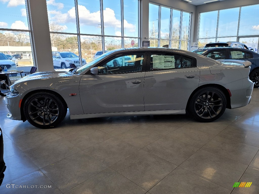 2021 Charger Scat Pack - Smoke Show / Black photo #3