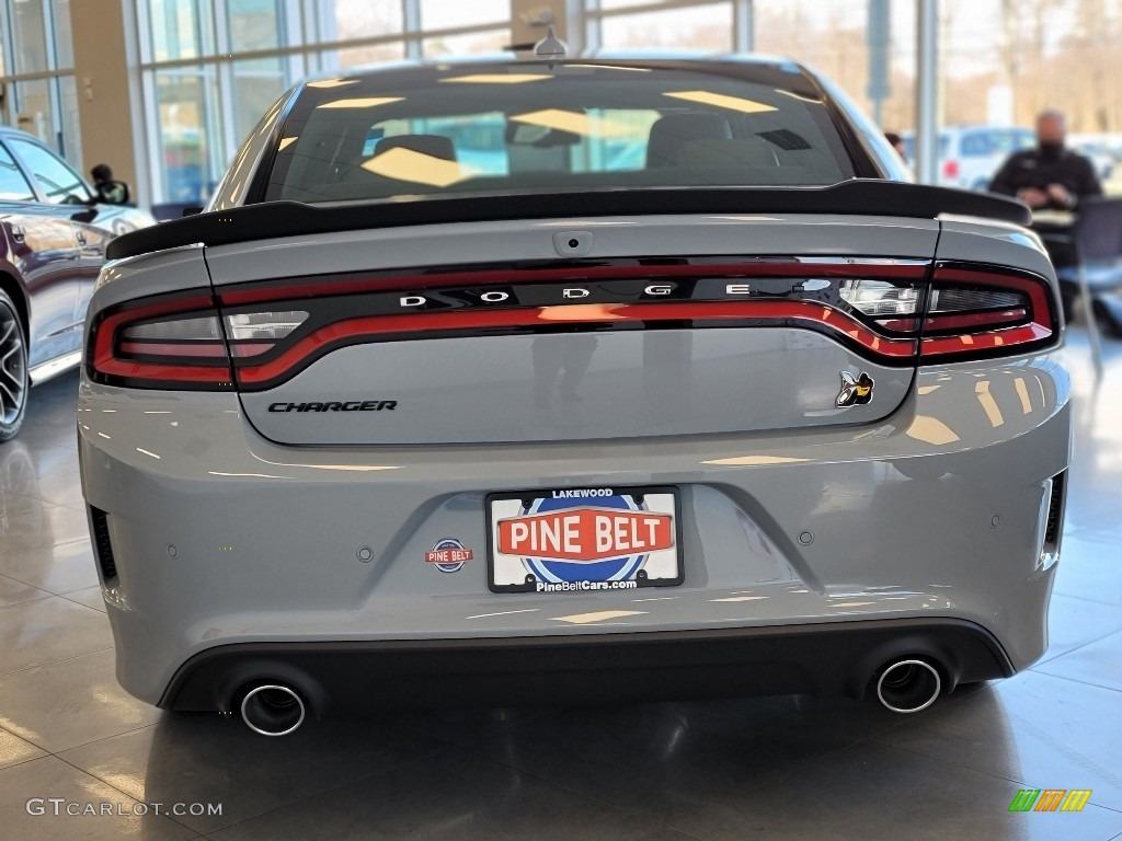 2021 Charger Scat Pack - Smoke Show / Black photo #5