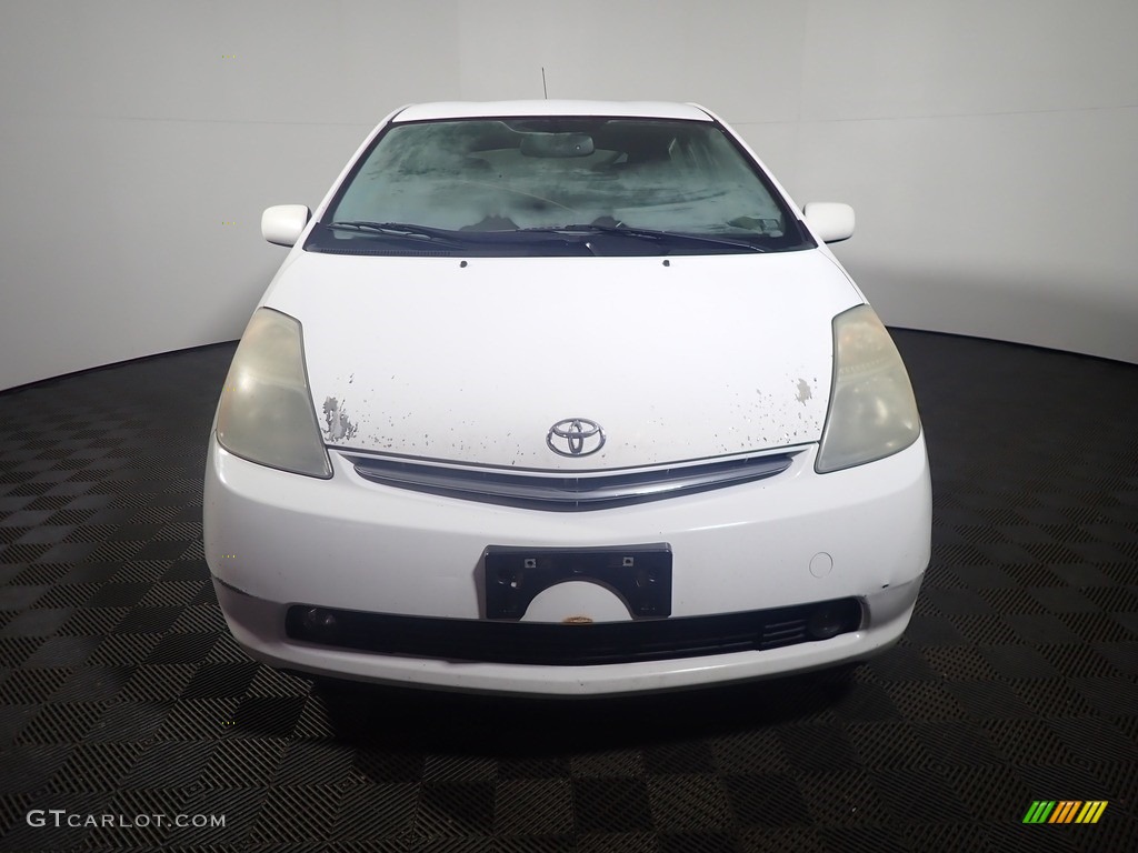 2006 Prius Hybrid - Super White / Gray photo #5