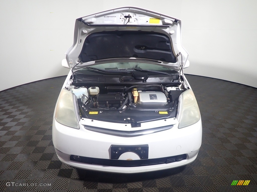 2006 Prius Hybrid - Super White / Gray photo #6