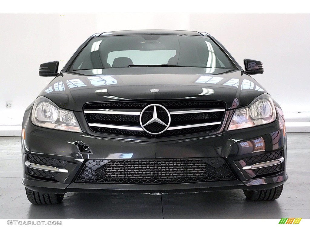 Black 2014 Mercedes-Benz C 250 Coupe Exterior Photo #140844568
