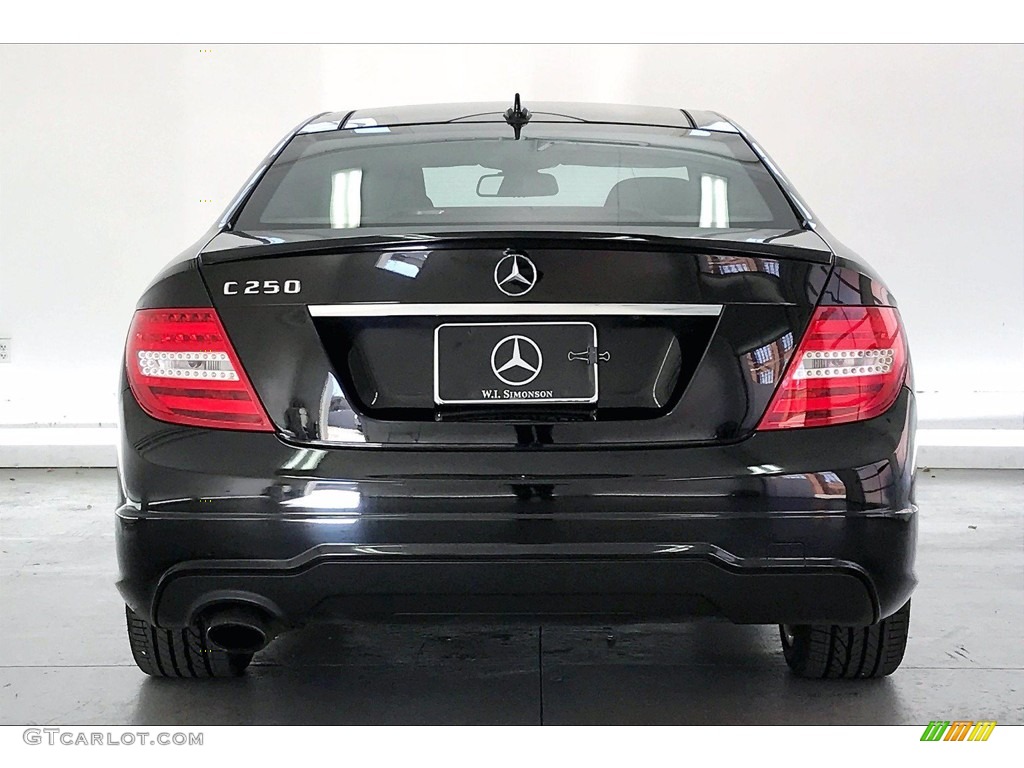 Black 2014 Mercedes-Benz C 250 Coupe Exterior Photo #140844592