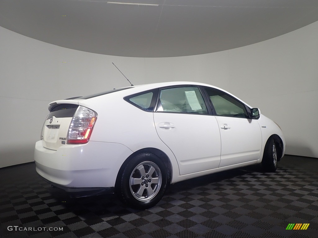 2006 Prius Hybrid - Super White / Gray photo #16