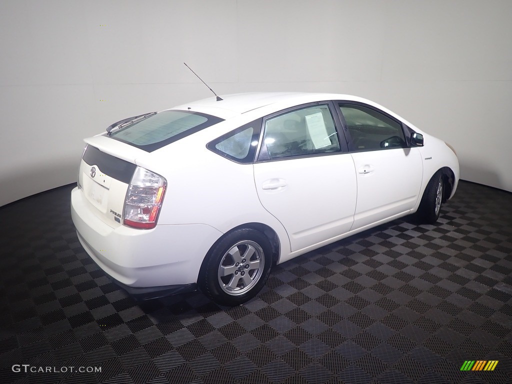 2006 Prius Hybrid - Super White / Gray photo #17