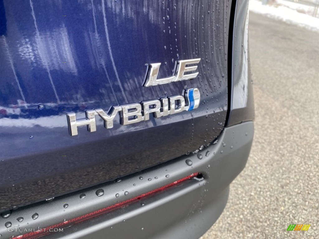 2021 Sienna LE AWD Hybrid - Blueprint / Graphite photo #23