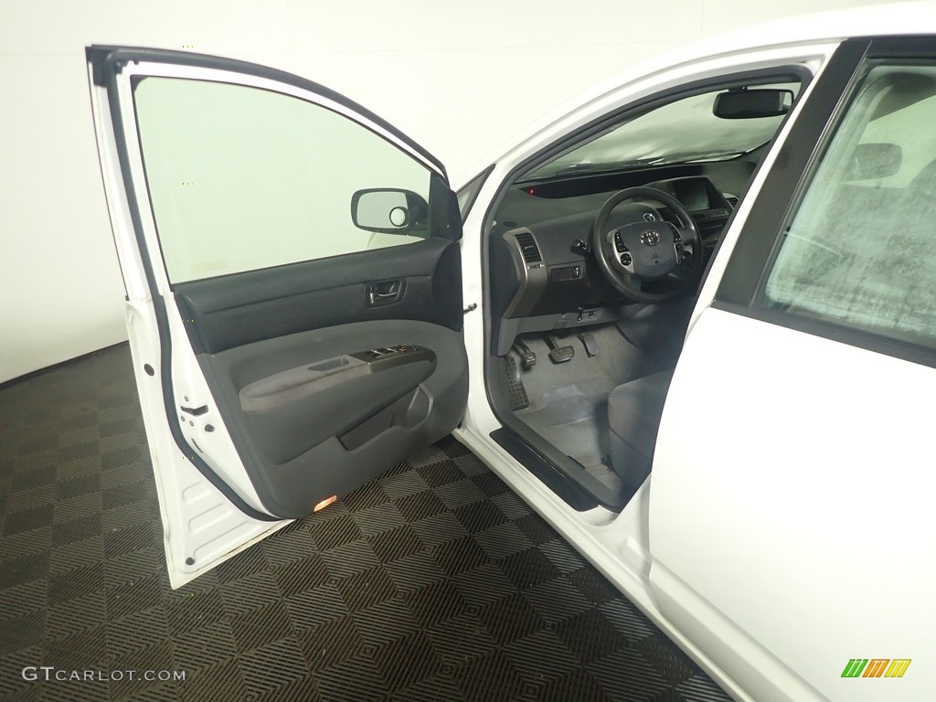 2006 Prius Hybrid - Super White / Gray photo #20