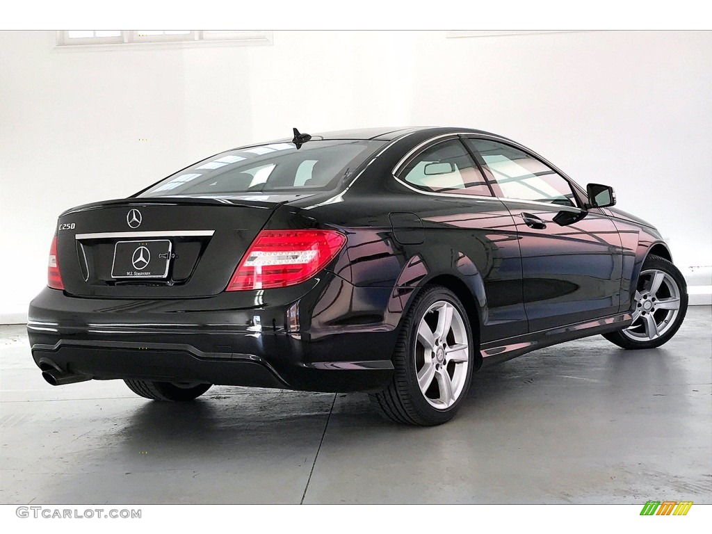 Black 2014 Mercedes-Benz C 250 Coupe Exterior Photo #140844817