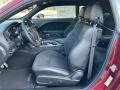 2020 Dodge Challenger Black Interior Front Seat Photo
