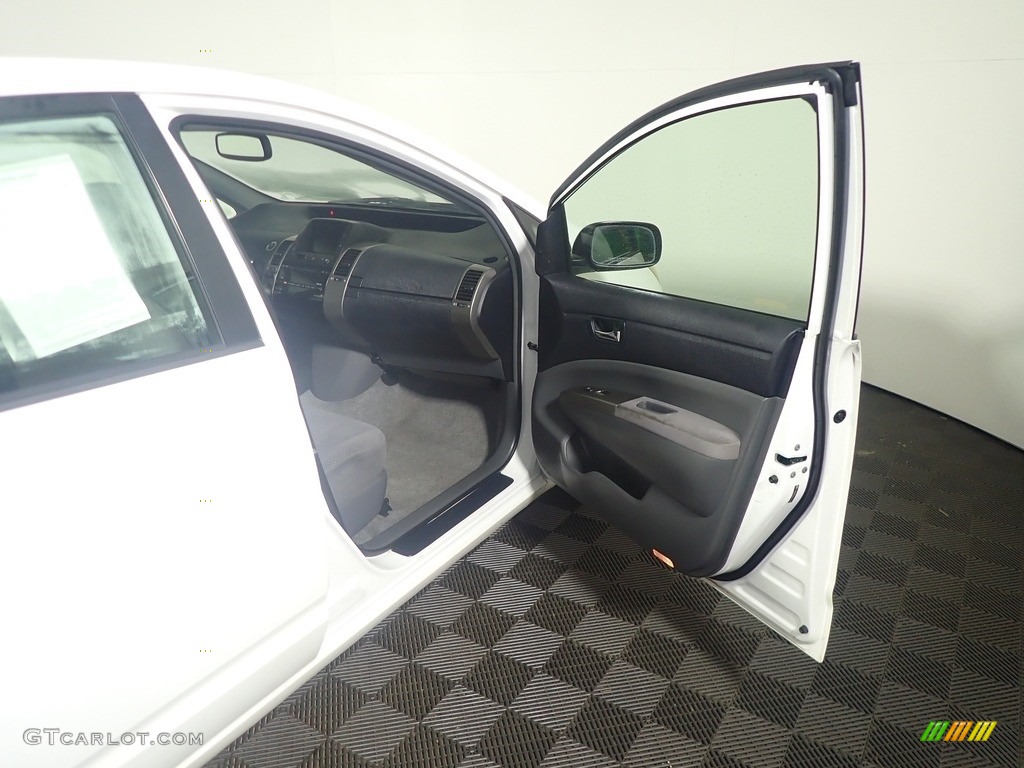 2006 Prius Hybrid - Super White / Gray photo #38
