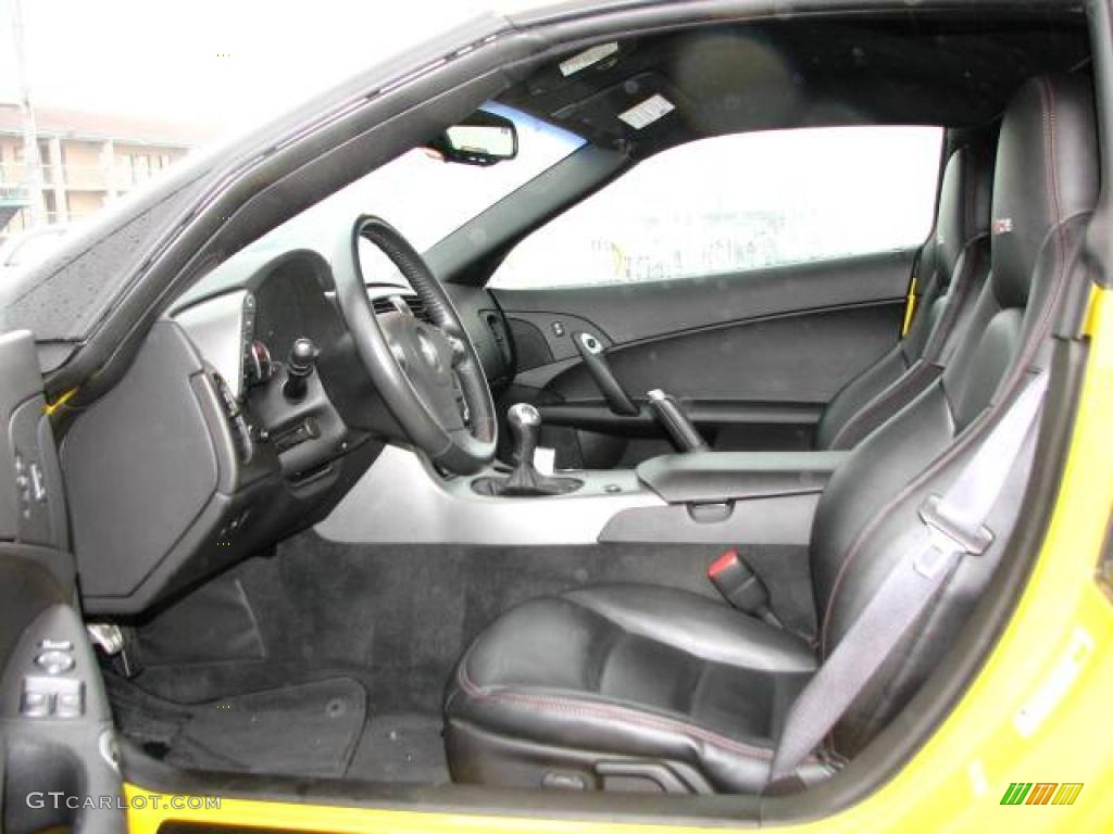 2007 Corvette Z06 - Velocity Yellow / Ebony photo #9