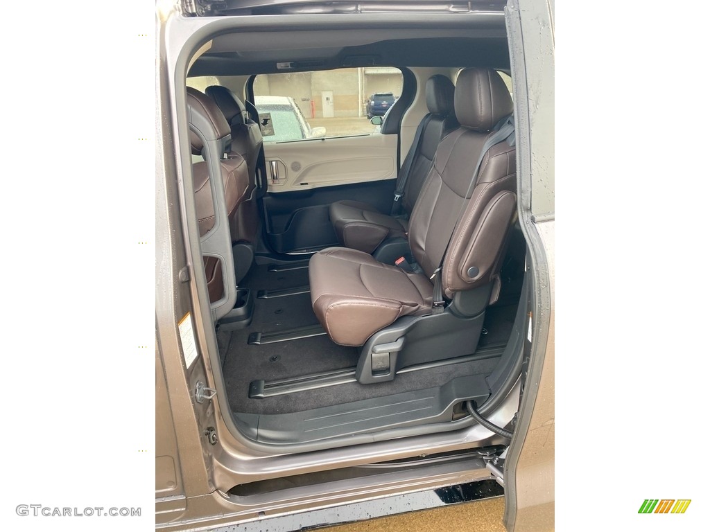 2021 Toyota Sienna Platinum AWD Hybrid Rear Seat Photo #140845201