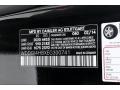 040: Black 2014 Mercedes-Benz C 250 Coupe Color Code