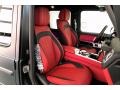 designo Classic Red/Black Front Seat Photo for 2021 Mercedes-Benz G #140845969