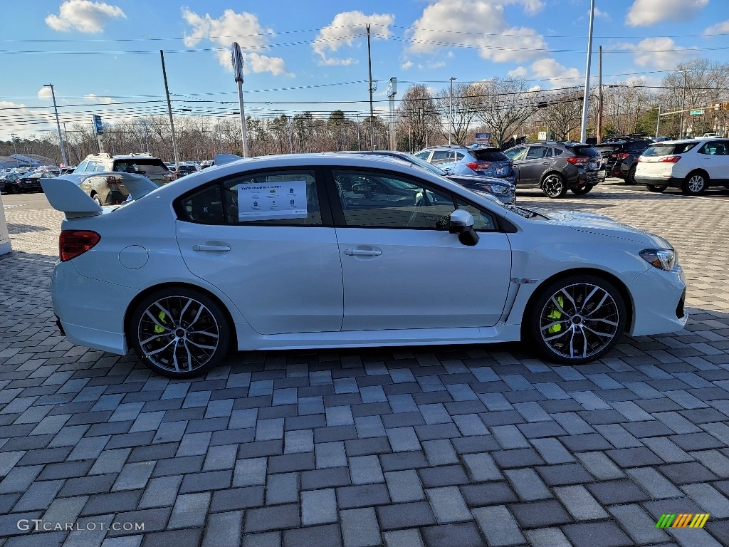 Crystal White Pearl 2020 Subaru WRX STI Limited Exterior Photo #140846072
