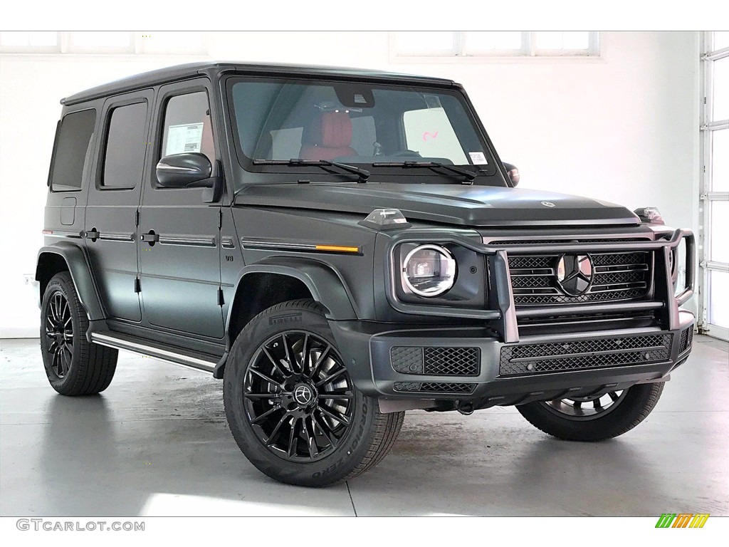 designo Night Black Magno (Matte) 2021 Mercedes-Benz G 550 Exterior Photo #140846077