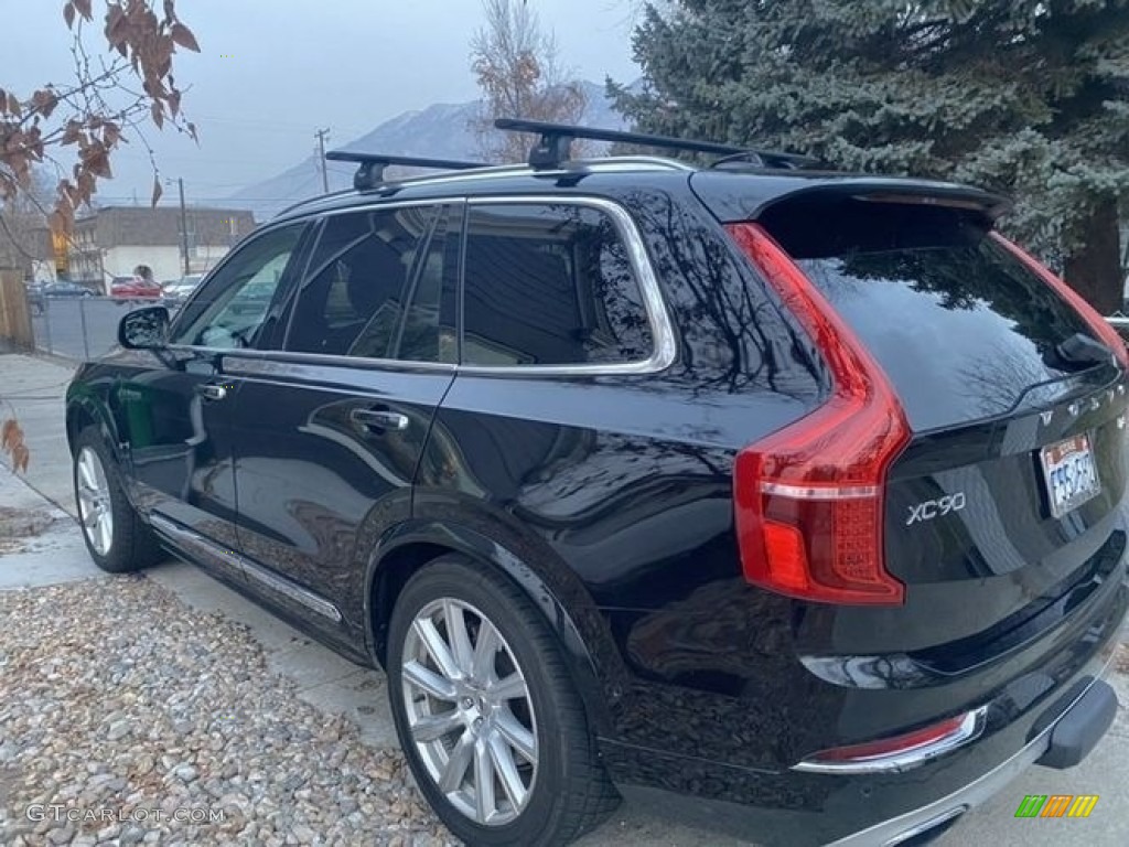 2016 XC90 T8 eAWD Inscription - Onyx Black Metallic / Charcoal photo #1