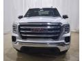 Quicksilver Metallic - Sierra 1500 SLT Double Cab 4WD Photo No. 4