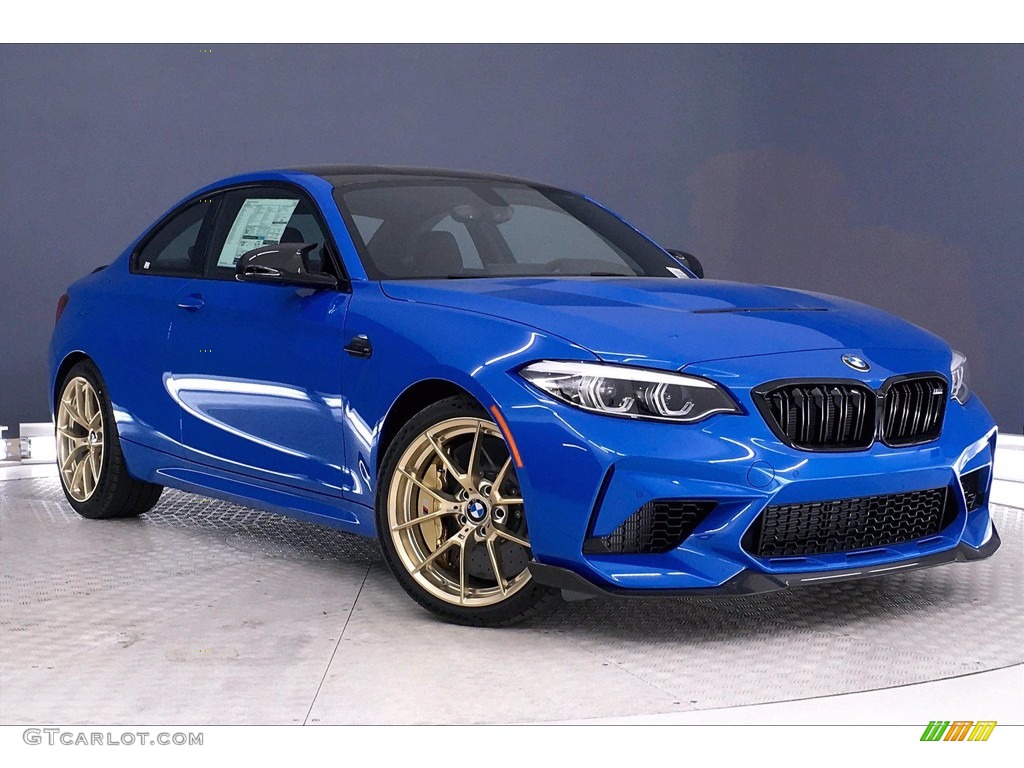 Misano Blue Metallic 2020 BMW M2 Competition Coupe Exterior Photo #140848762