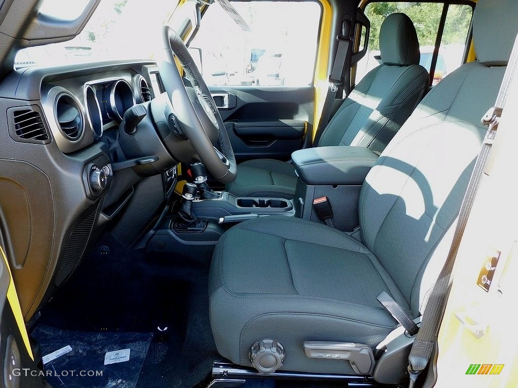 2021 Wrangler Unlimited Willys 4x4 - Hellayella / Black photo #11
