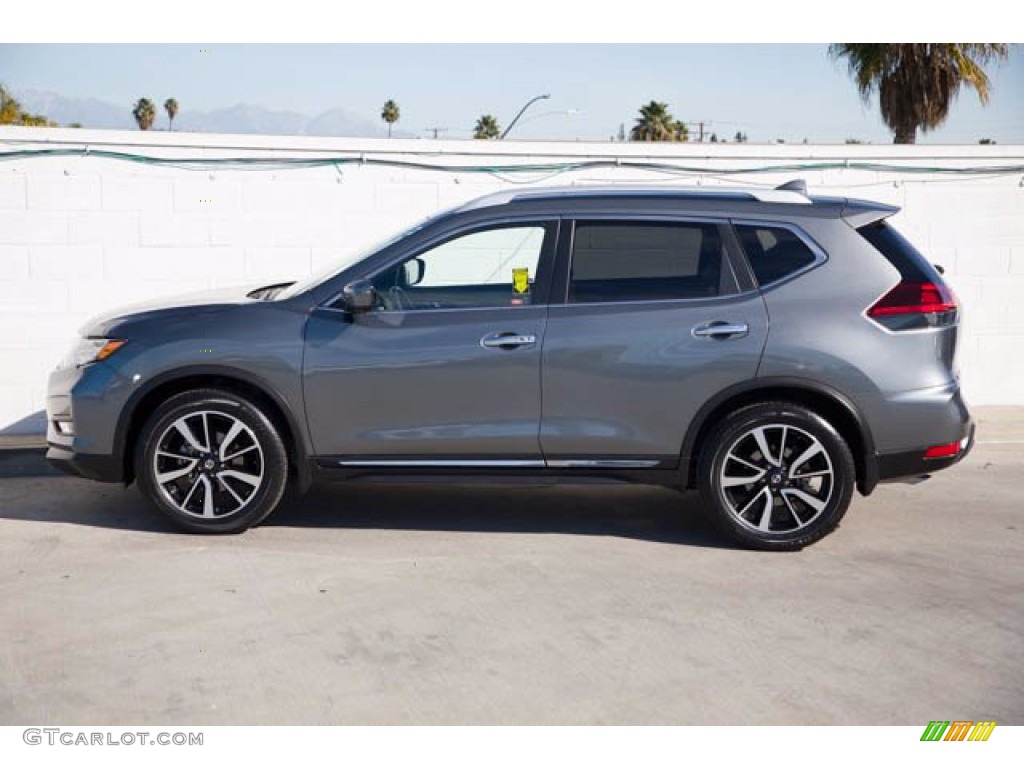 Gun Metallic 2018 Nissan Rogue SL Exterior Photo #140849534