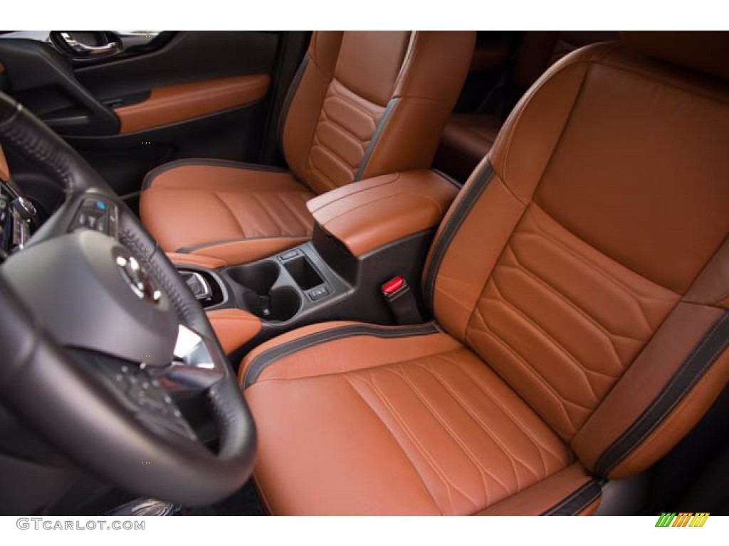 Tan Interior 2018 Nissan Rogue SL Photo #140849746