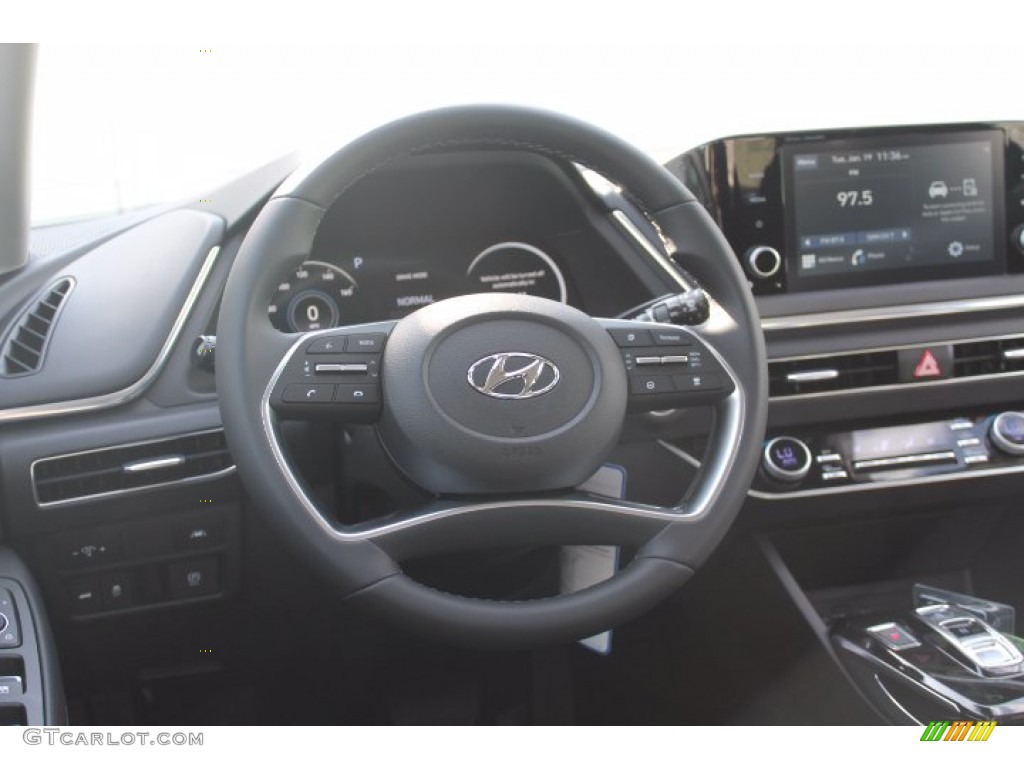 2021 Sonata SEL - Phantom Black / Black photo #22