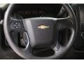 Dark Ash/Jet Black 2018 Chevrolet Silverado 1500 WT Double Cab 4x4 Steering Wheel