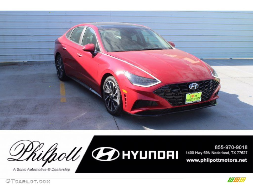 Calypso Red Hyundai Sonata
