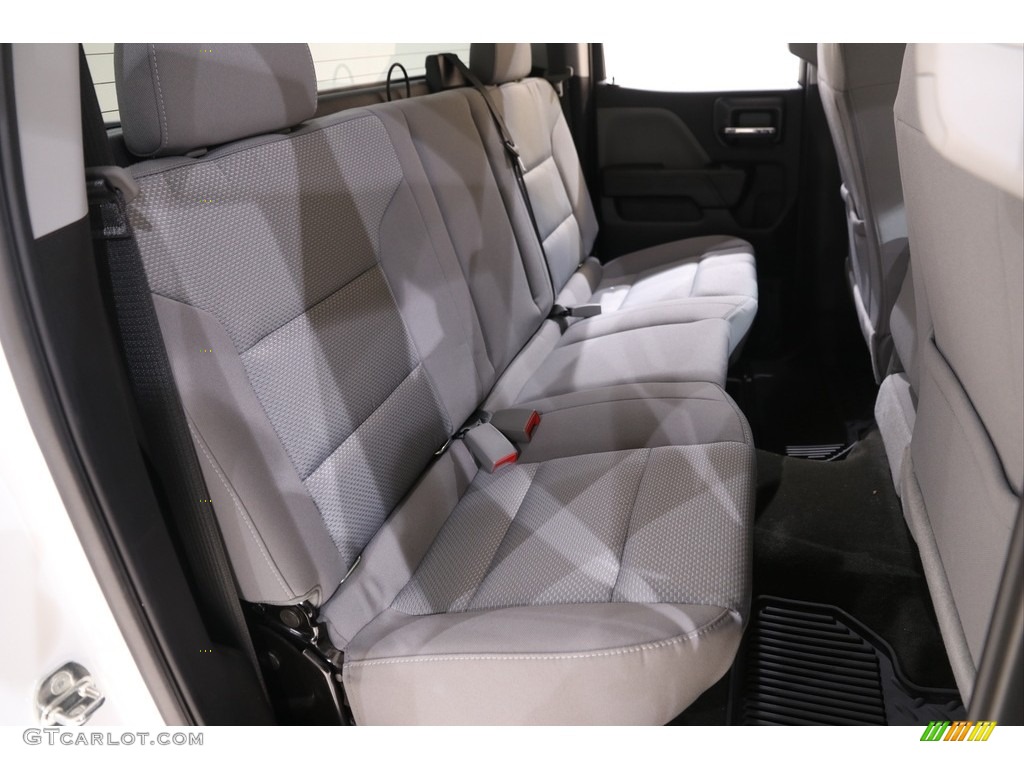 2018 Chevrolet Silverado 1500 WT Double Cab 4x4 Rear Seat Photo #140850037