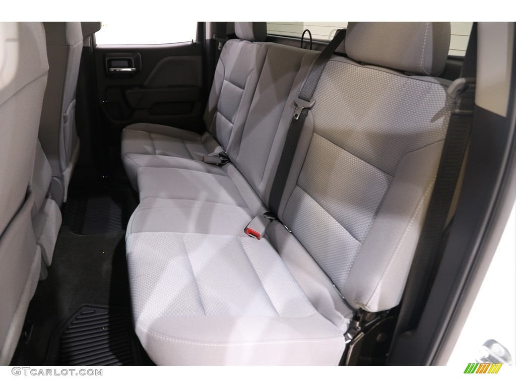 2018 Chevrolet Silverado 1500 WT Double Cab 4x4 Rear Seat Photo #140850052