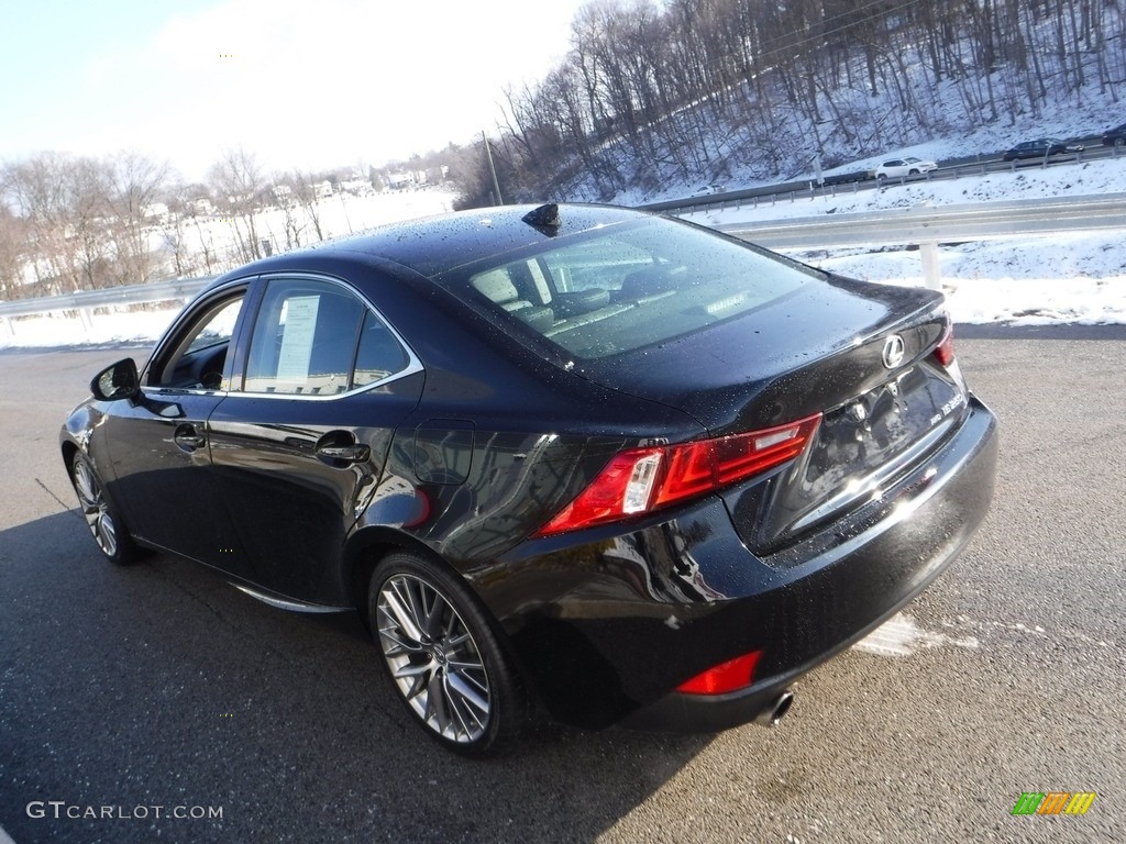2015 IS 250 AWD - Obsidian / Black photo #13
