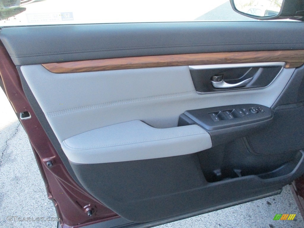 2019 CR-V EX AWD - Basque Red Pearl II / Gray photo #10