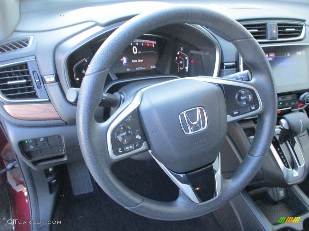 2019 CR-V EX AWD - Basque Red Pearl II / Gray photo #14
