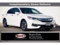 White Orchid Pearl 2017 Honda Accord Hybrid EX-L Sedan