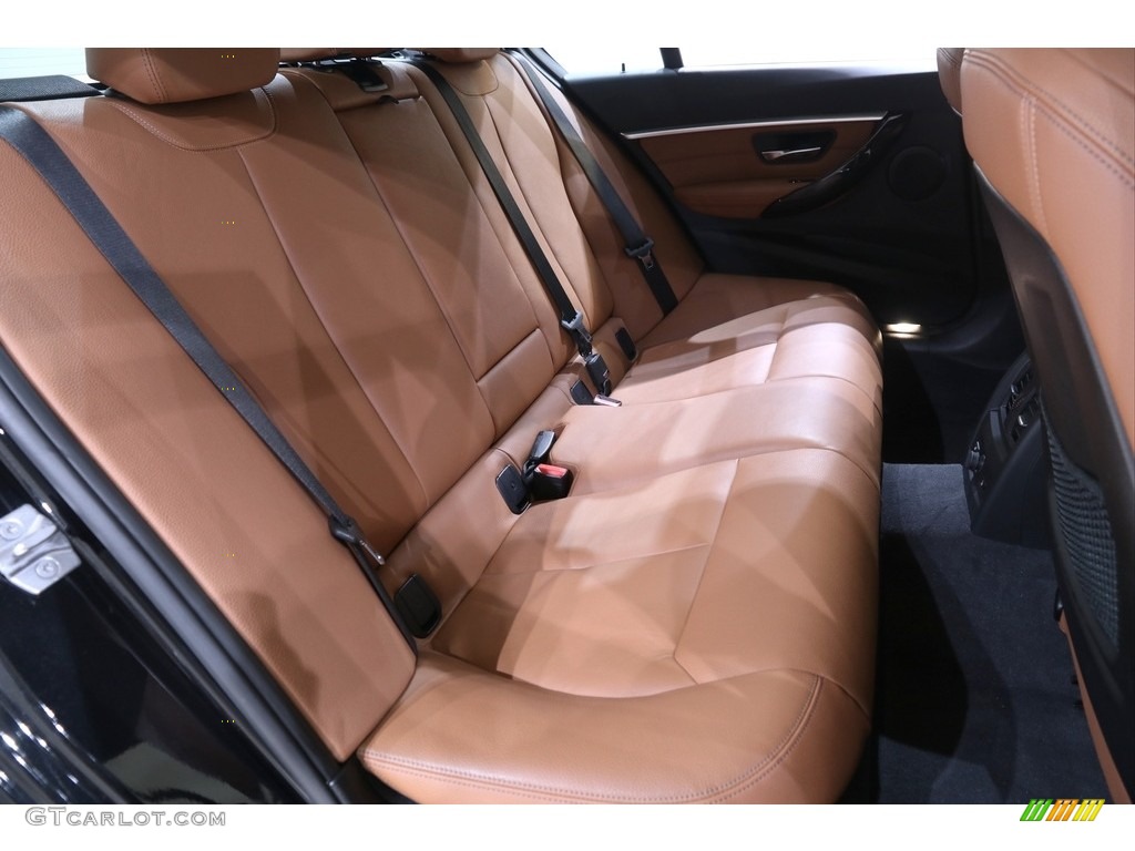 2017 3 Series 330i xDrive Sedan - Black Sapphire Metallic / Saddle Brown photo #20