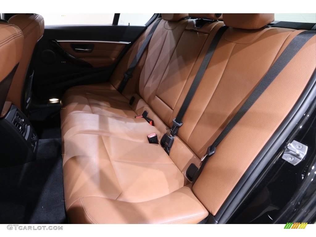 2017 3 Series 330i xDrive Sedan - Black Sapphire Metallic / Saddle Brown photo #21