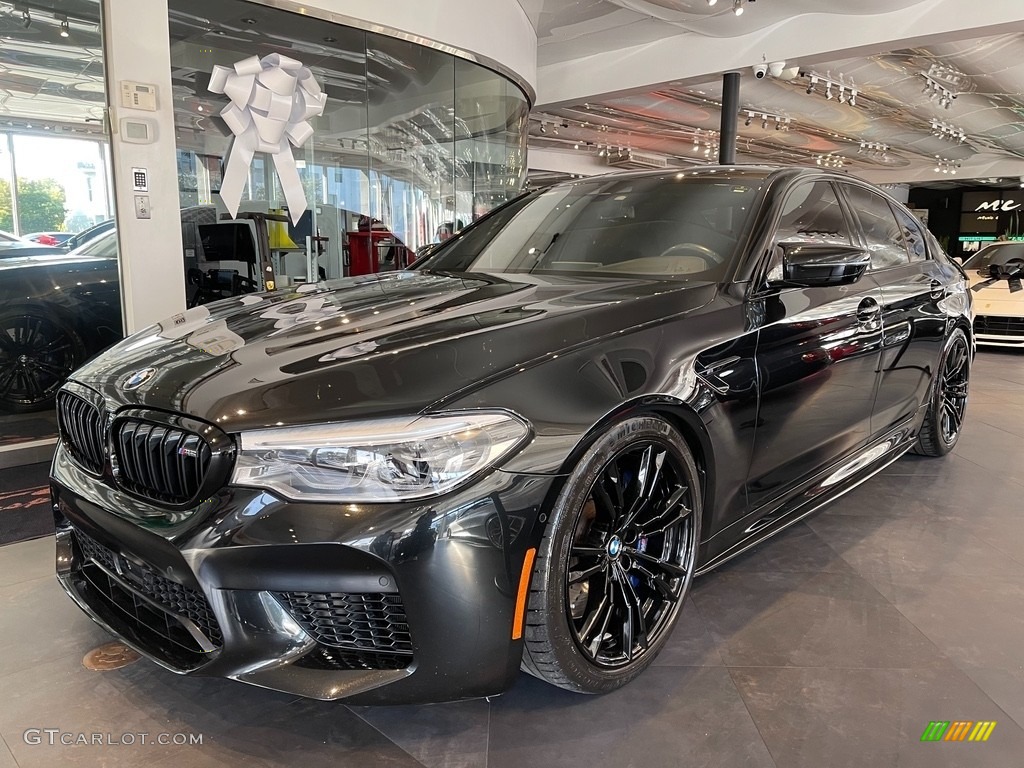 2019 M5 Competition - Black Sapphire Metallic / Black photo #1