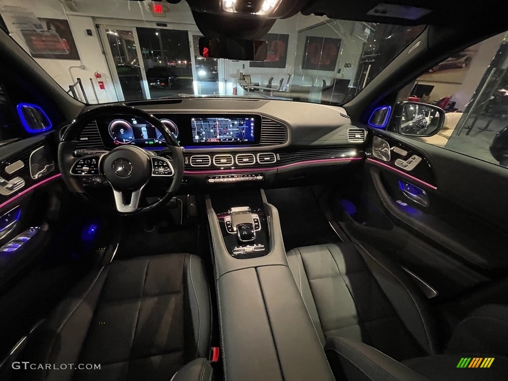Maybach Black Interior 2021 Mercedes-Benz GLS Maybach 600 Photo #140852569