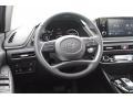 Black 2021 Hyundai Sonata SEL Steering Wheel