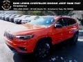 Spitfire Orange 2021 Jeep Cherokee Latitude Lux 4x4