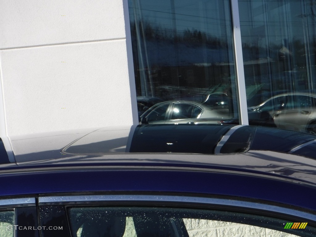 2017 Accord Hybrid Touring Sedan - Vortex Blue Pearl / Black photo #3