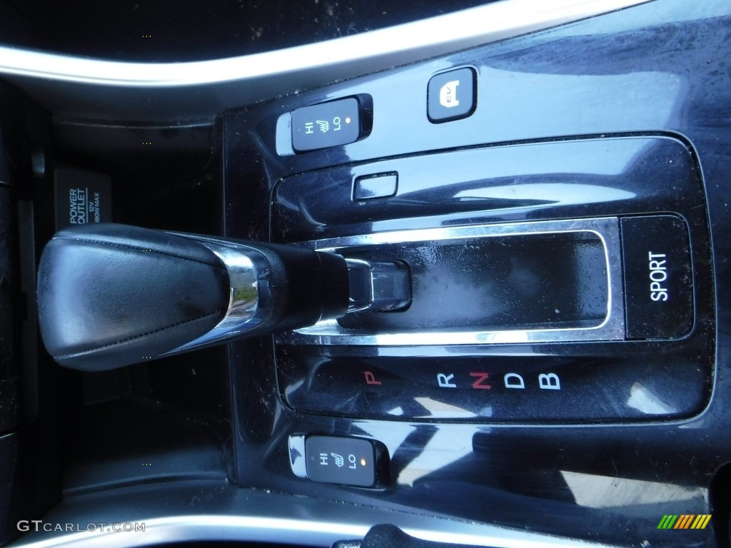 2017 Accord Hybrid Touring Sedan - Vortex Blue Pearl / Black photo #12