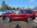 2021 Velvet Red Pearl Jeep Grand Cherokee Limited 4x4  photo #9