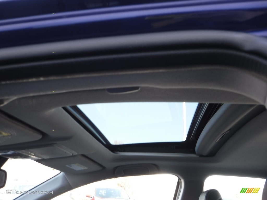 2017 Accord Hybrid Touring Sedan - Vortex Blue Pearl / Black photo #21
