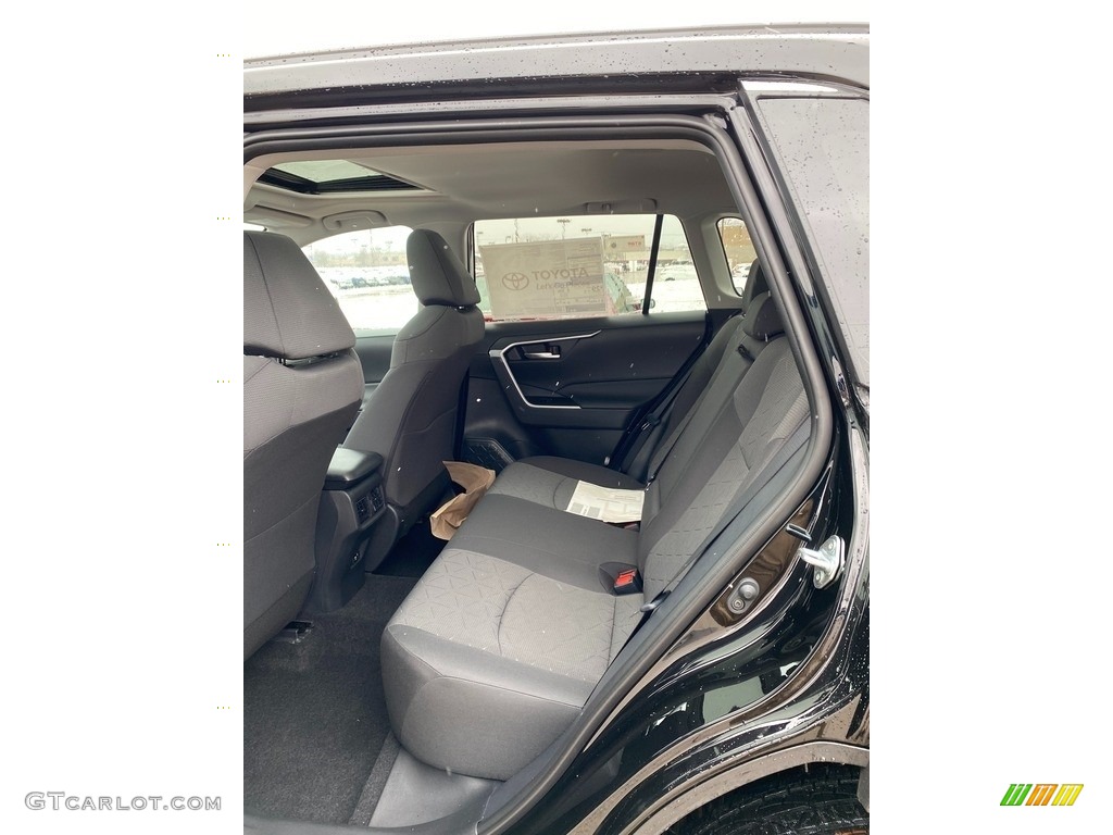 2021 RAV4 XLE AWD - Midnight Black Metallic / Black photo #3