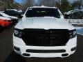 2021 Bright White Ram 1500 Big Horn Crew Cab 4x4  photo #2